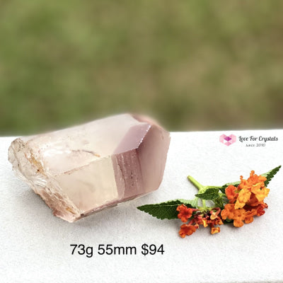 Lithium Lemurian Quartz (Rare) Brazil 73G 55Mm Point