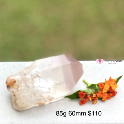 Lithium Lemurian Quartz (Rare) Brazil 85G 60Mm Point