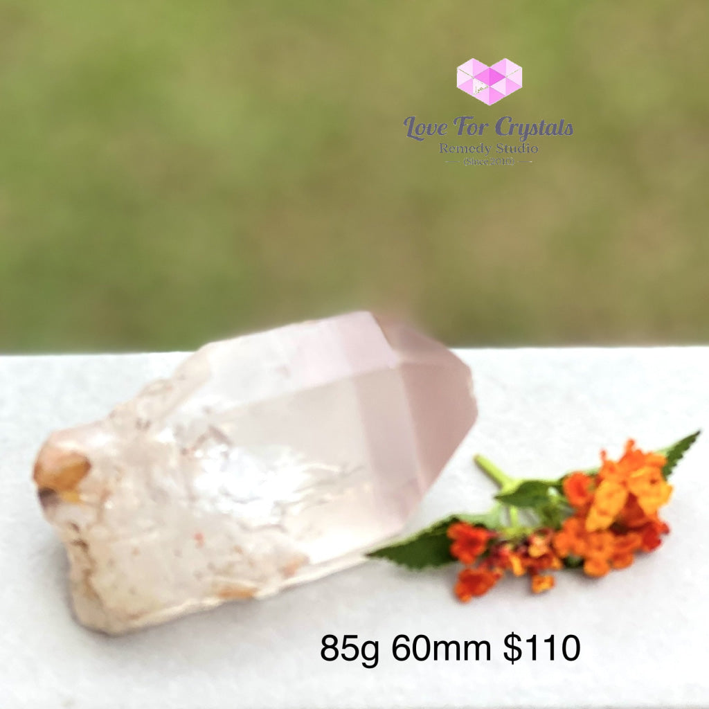 Lithium Lemurian Quartz (Rare) Brazil 85G 60Mm Point