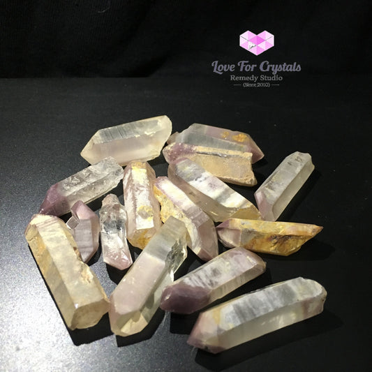 Lithium Quartz Point (Brazil) Pack Of 2 Raw Stones