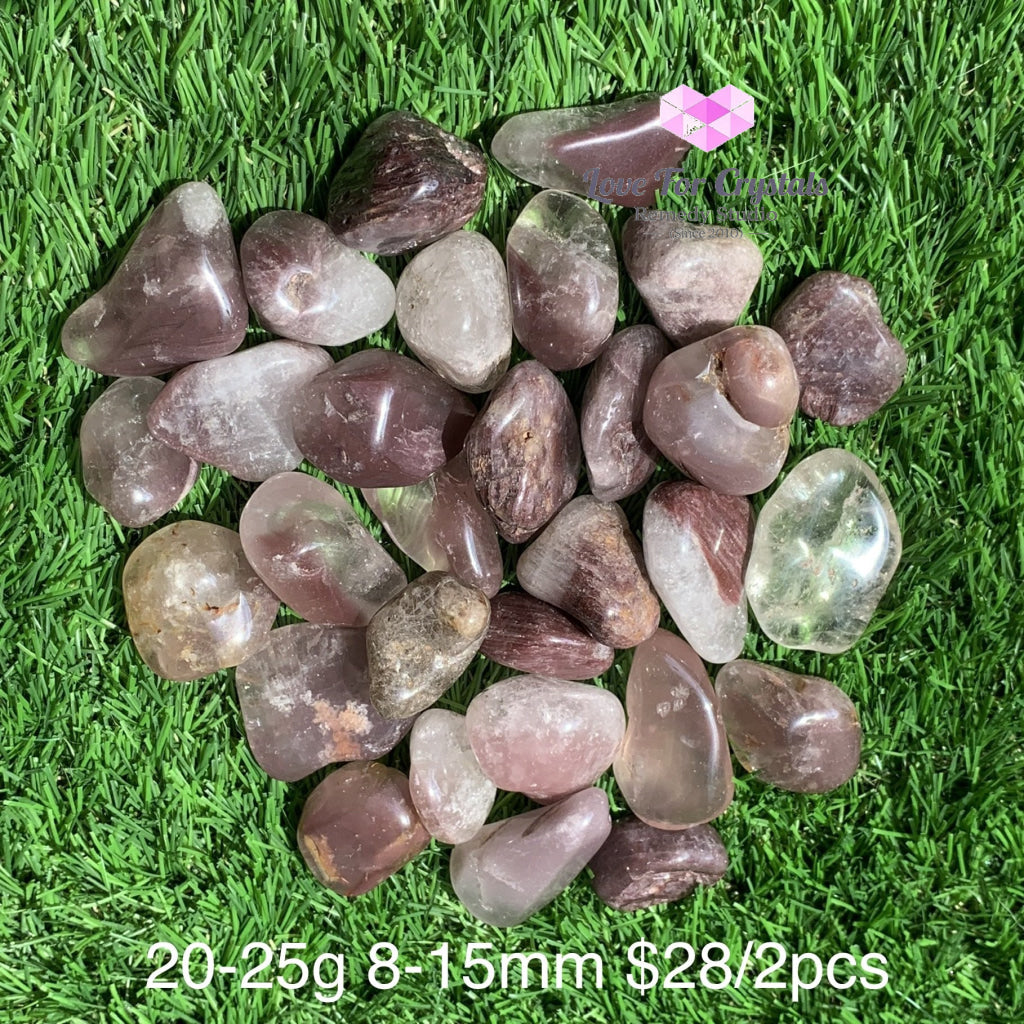 Lithium Tumbled Stones (Brazil) 20-25G 8-15Mm (Pack Of 2)
