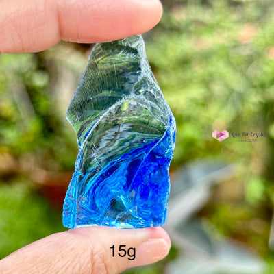 Lord Shiva Sapphire Andara Crystal (High Vortex Mount Shasta) 15G