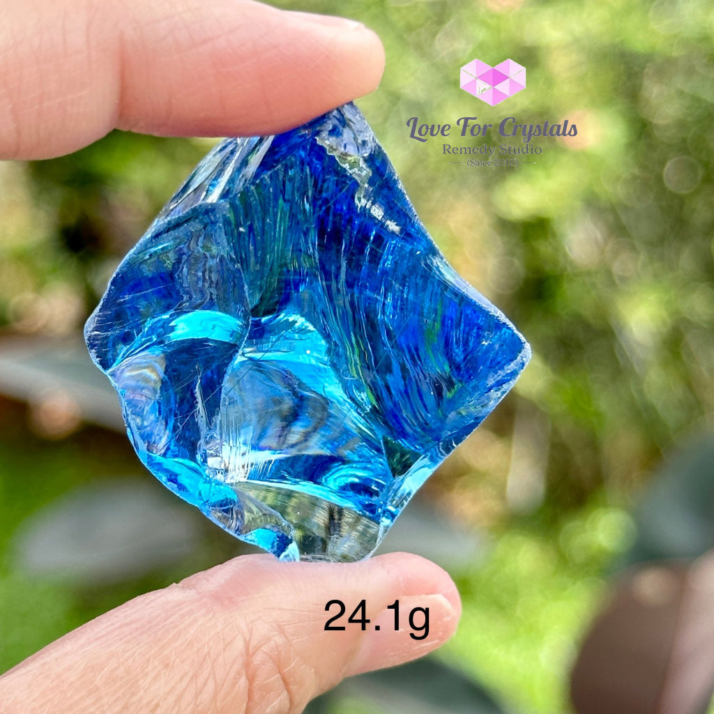 Lord Shiva Sapphire Andara Crystal (High Vortex Mount Shasta) 24.1G