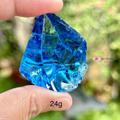 Lord Shiva Sapphire Andara Crystal (High Vortex Mount Shasta) 24G