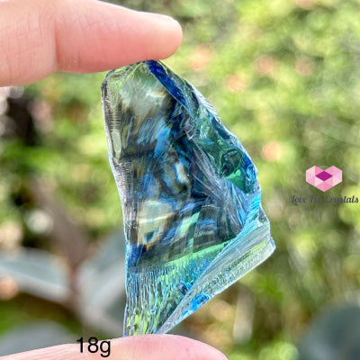 Lord Shiva Sapphire Andara Crystal (High Vortex Mount Shasta) 18G
