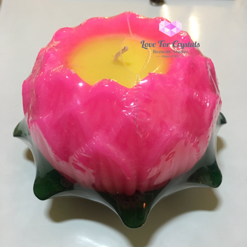 Lotus Candle Metaphysical Tool