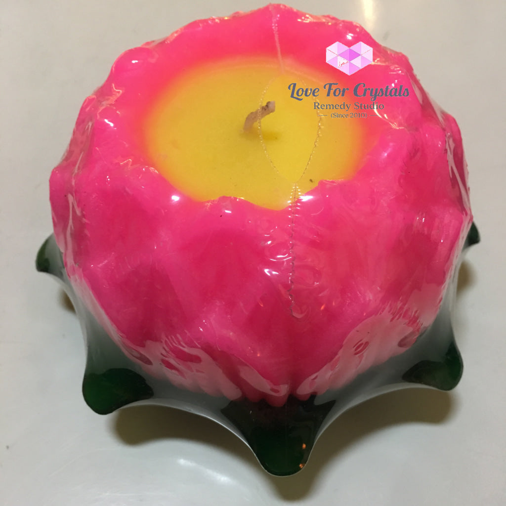 Lotus Candle Metaphysical Tool