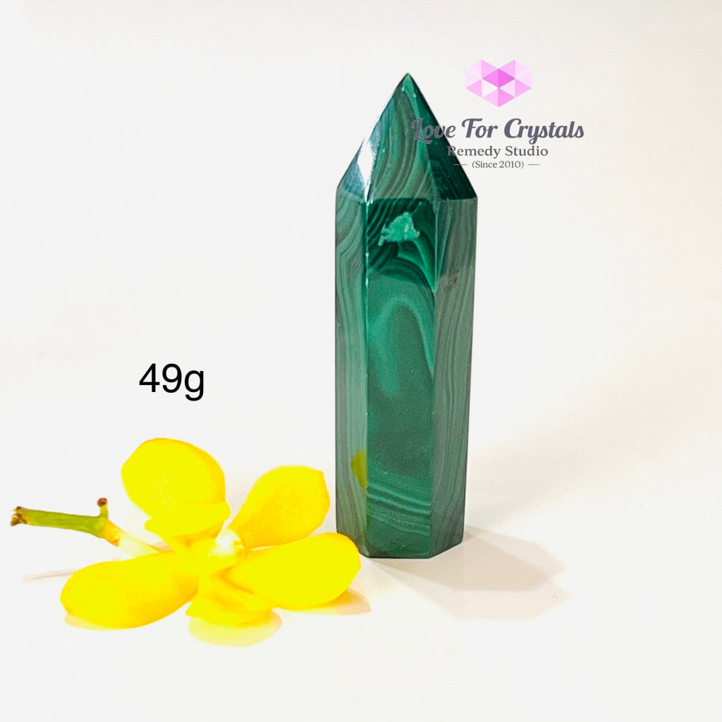 Malachite Point (Congo) Aaa Grade Crystal