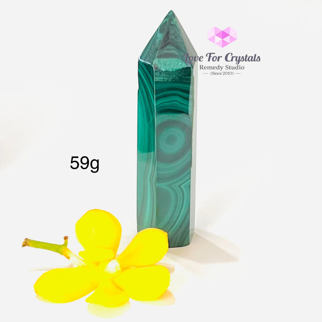 Malachite Point (Congo) Aaa Grade Crystal