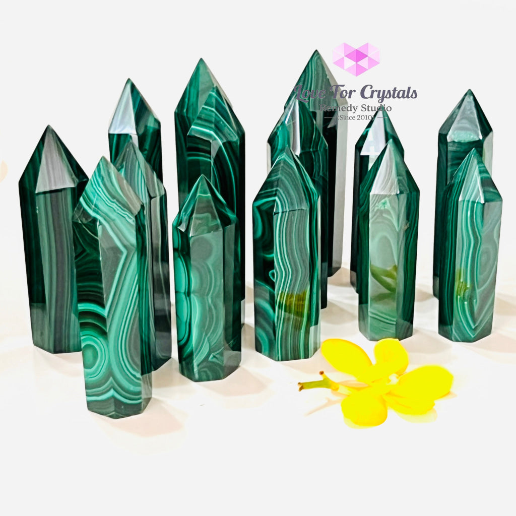 Malachite Point (Congo) Aaa Grade Crystal