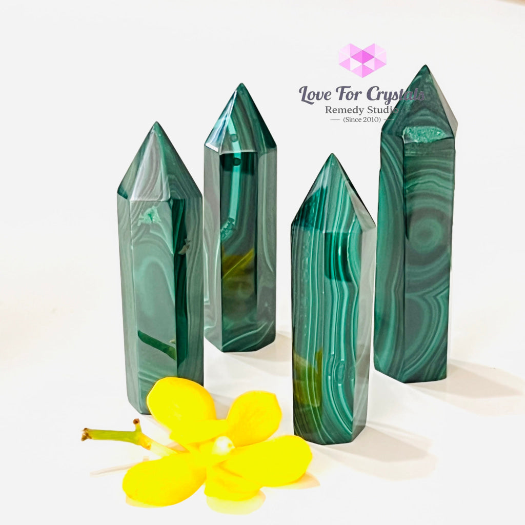 Malachite Point (Congo) Aaa Grade Crystal