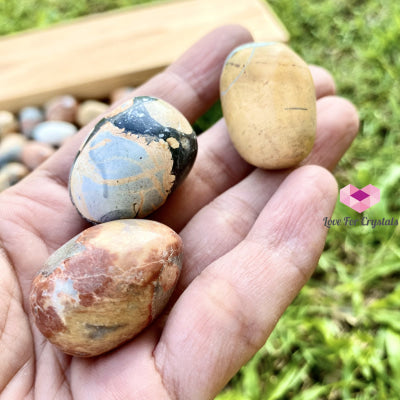 Maligano Jasper Tumbled Pebbles (Brecciated) Indonesia