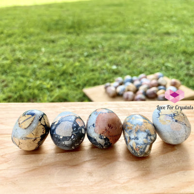 Maligano Jasper Tumbled Pebbles (Brecciated) Indonesia