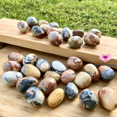 Maligano Jasper Tumbled Pebbles (Brecciated) Indonesia