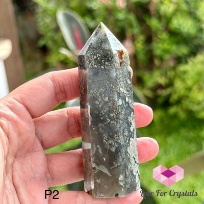 Marcasite (Silver Pyrite) Tower Photo 2 Polished Crystals