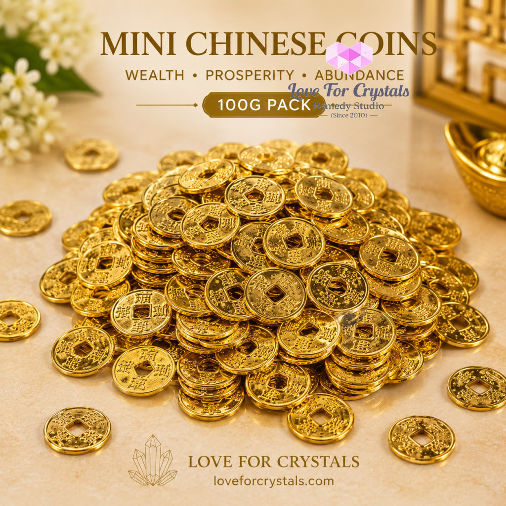 Mini Chinese Coins (Alloy) 100g Pack - 100g Pack (15mm coins) - Coins