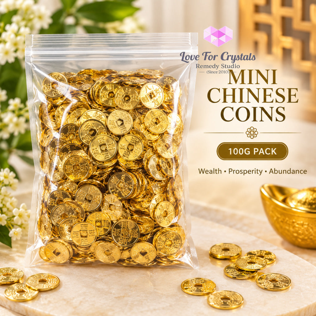 Mini Chinese Coins (Alloy) 100g Pack