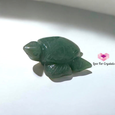 Mini Crystal Turtles – 50mm (Grounded Blessings) Clear Quartz Obsidian Aventurine Green Aventurine 50mm Carved crystals
