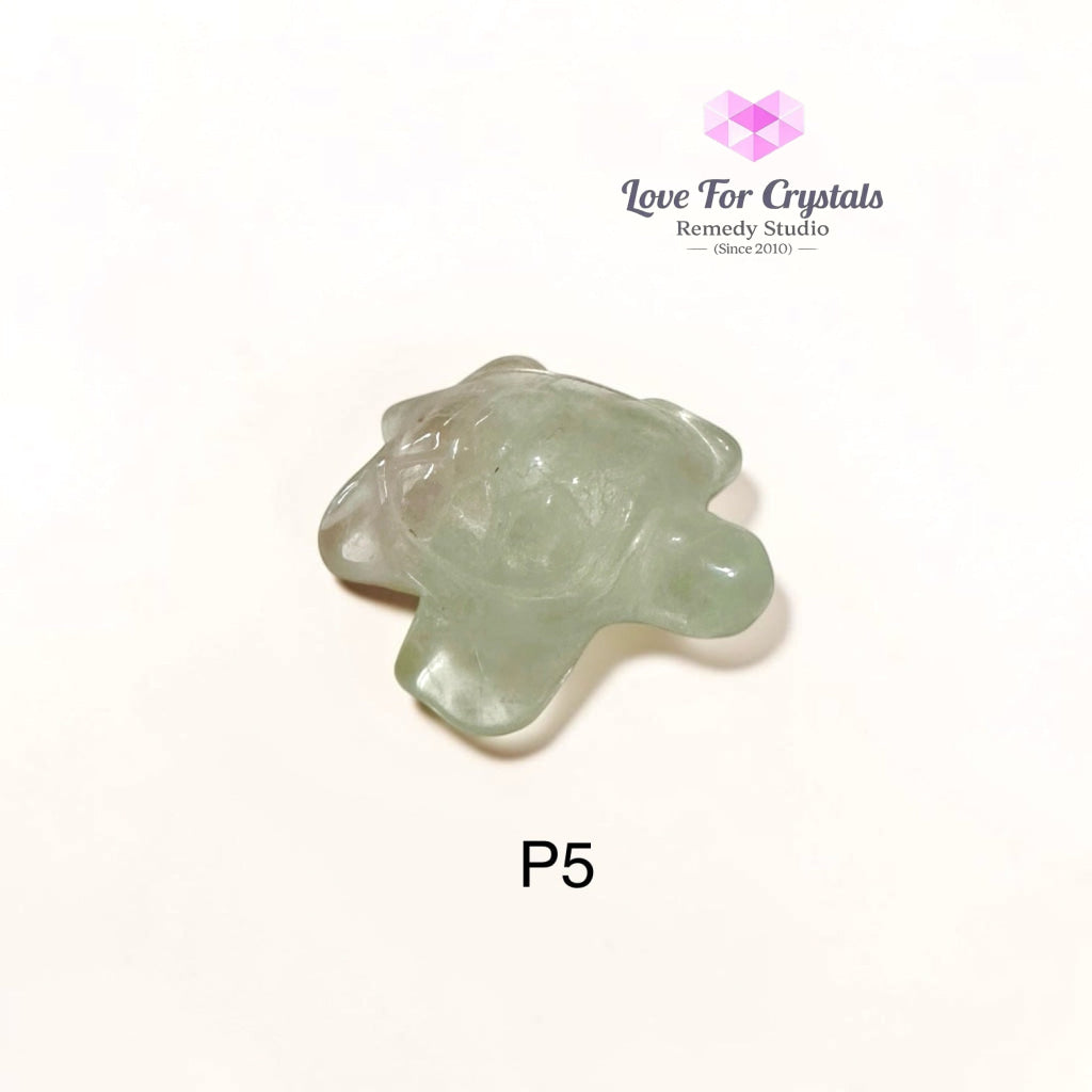 Mini Fluorite Tortoise 30mm (Harmony • Protection • Smooth Flow) - Photo 5 - Fluorite