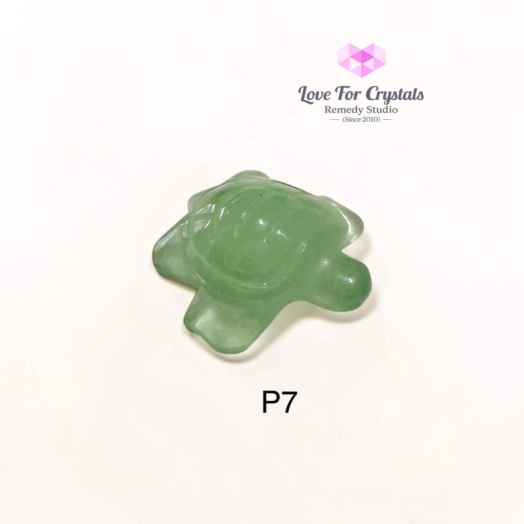 Mini Fluorite Tortoise 30mm (Harmony • Protection • Smooth Flow) - Photo 7 - Fluorite