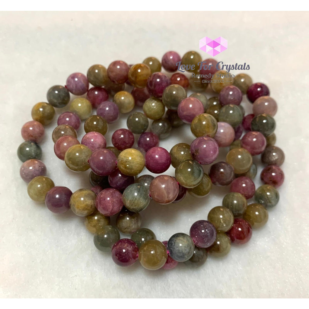 Mixed Coloured Sapphire Bracelet Aaa Bracelets & Bangles