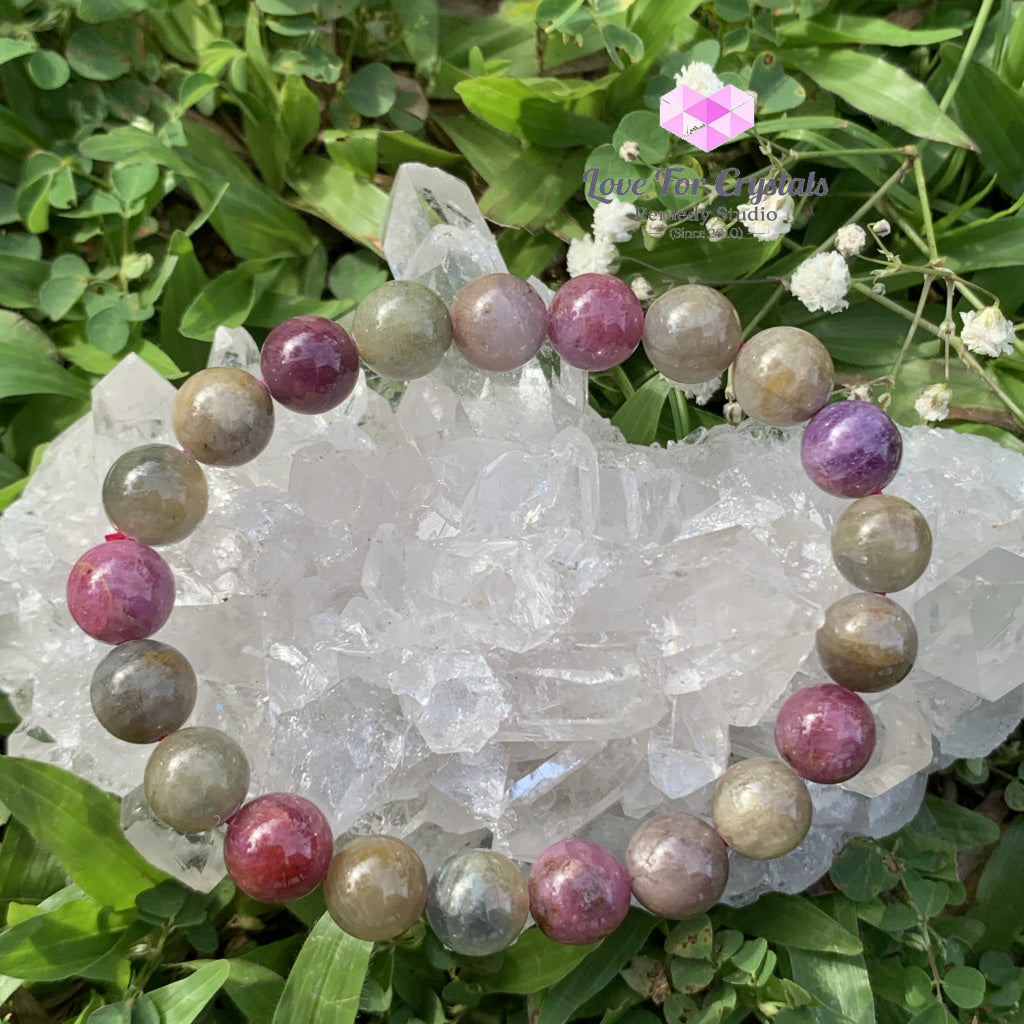 Mixed Coloured Sapphire Bracelet Aaa 10Mm 6:5 Bracelets & Bangles