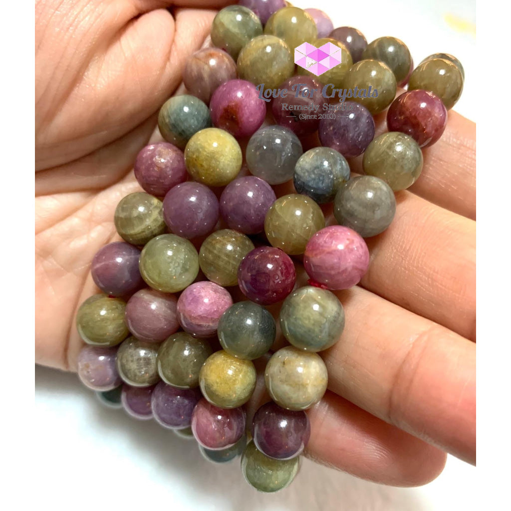 Mixed Coloured Sapphire Bracelet Aaa Bracelets & Bangles