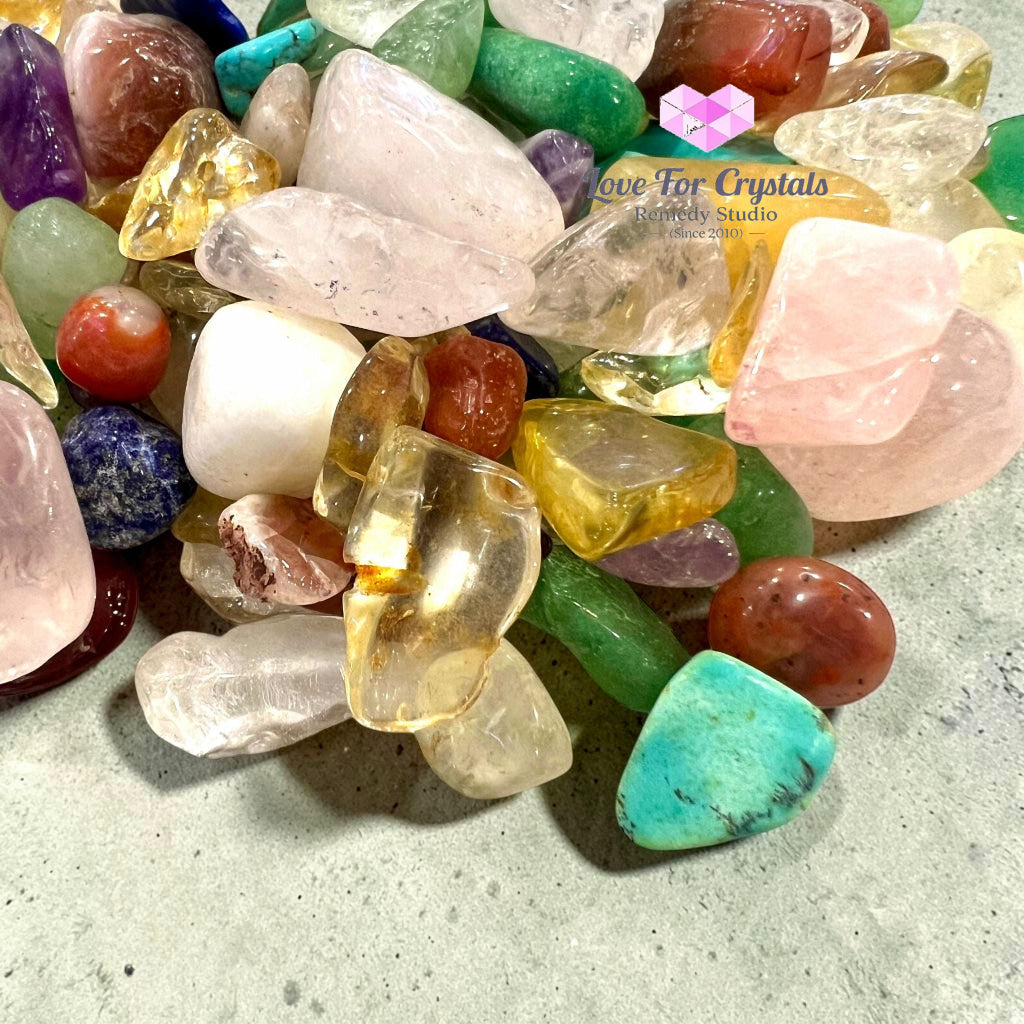 Mixed Crystal Chips (10mm-15mm) 500g & 1000g packs - Crystal set