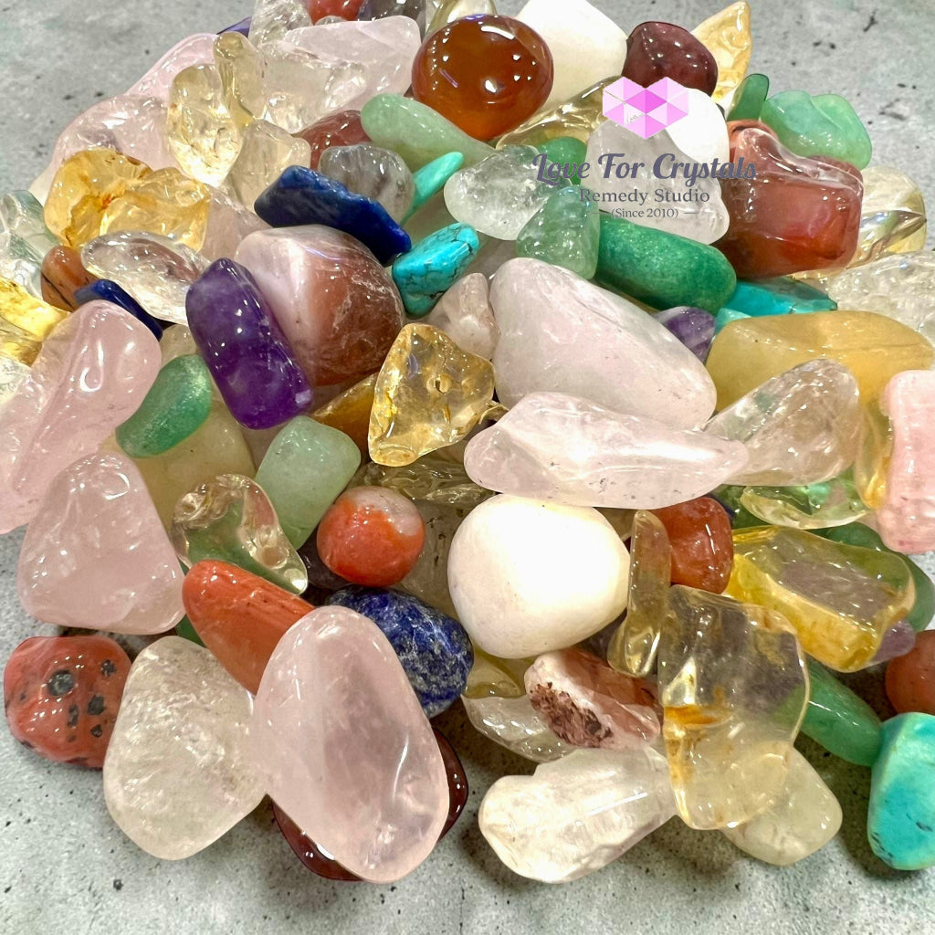 Mixed Crystal Chips (10mm-15mm) 500g & 1000g packs - Crystal set