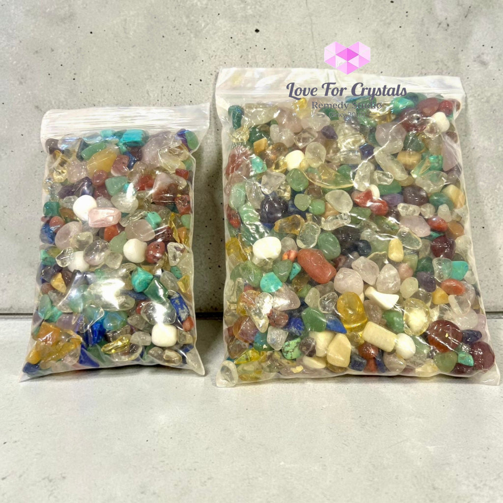 Mixed Crystal Chips (10mm-15mm) 500g & 1000g packs - Crystal set