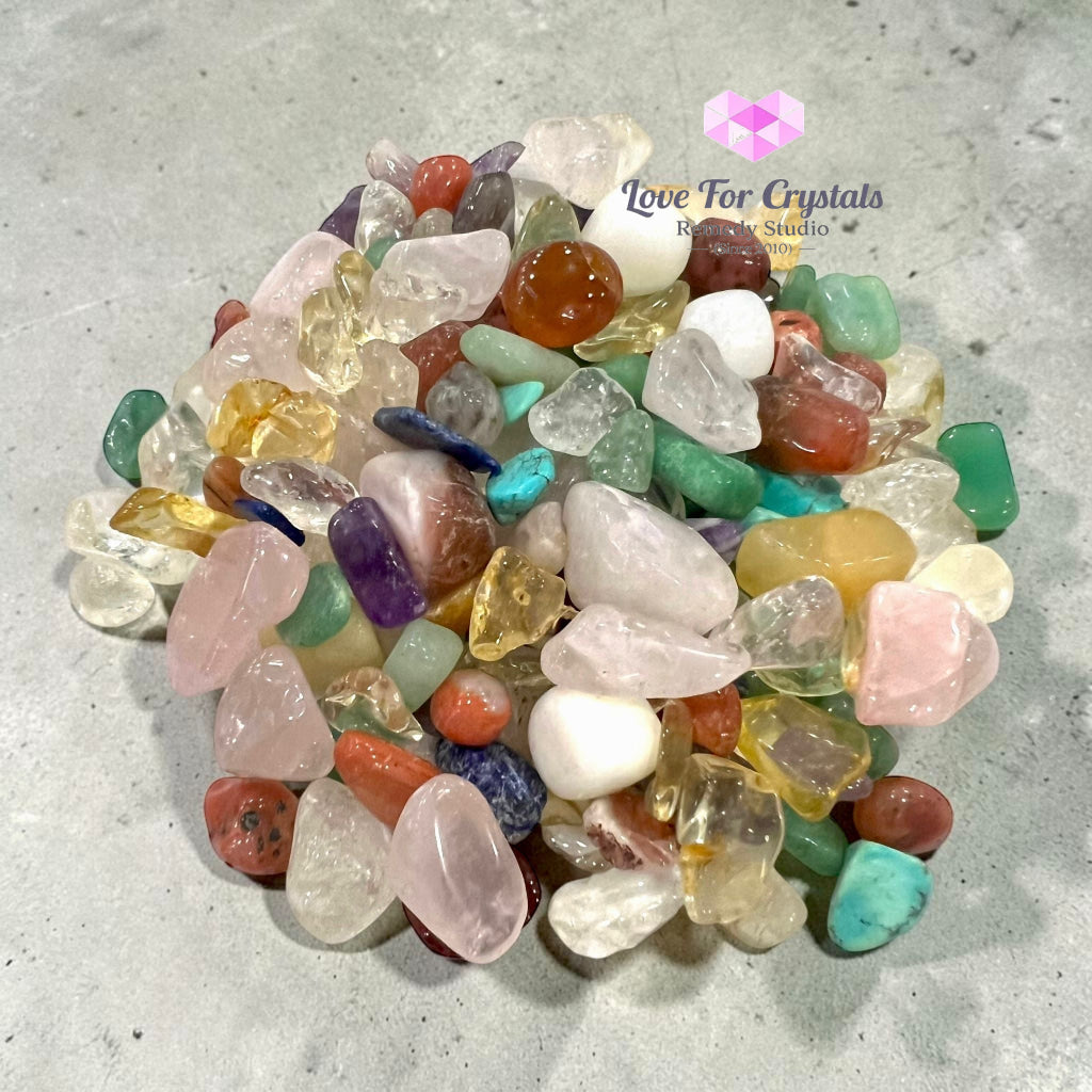 Mixed Crystal Chips (10mm-15mm) 500g & 1000g packs - Crystal set