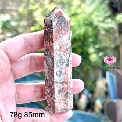 Money Agate Tower Crystal (Indonesia) Point