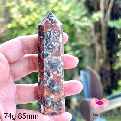Money Agate Tower Crystal (Indonesia) Point