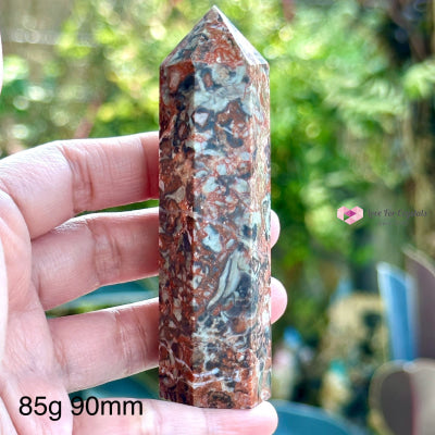 Money Agate Tower Crystal (Indonesia) Point