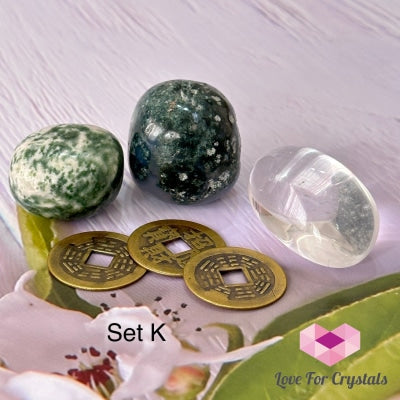 Money Grows Crystal Remedy Set K Set