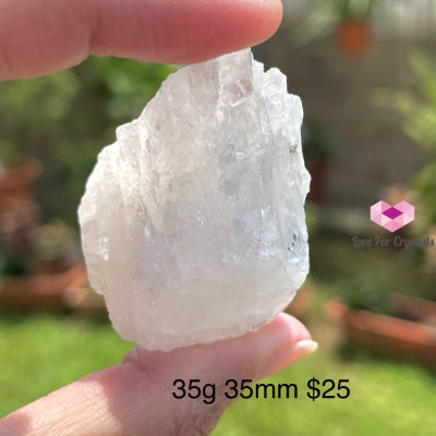 Morganite (Raw) Brazil 35G 35Mm Raw Stones