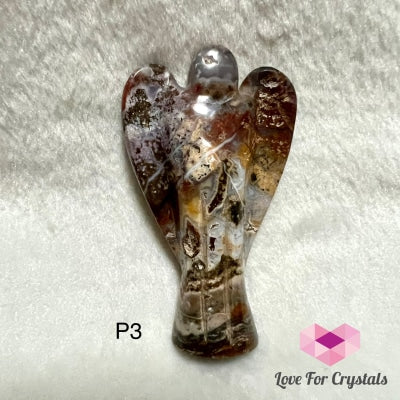 Miss Agate Carved Angels P3 - 80Mm