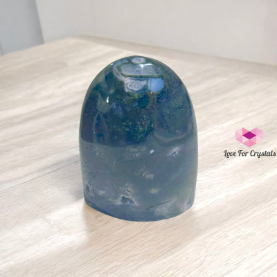 Moss Agate Free Form (Money Grows Frequency) 287g 60x80mm Crystal polished