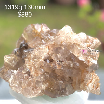 Natural Citrine Cluster (Brazil) All-Natural Not Heated (Aaa) Rare! Wealth Activator! Money Magnet!