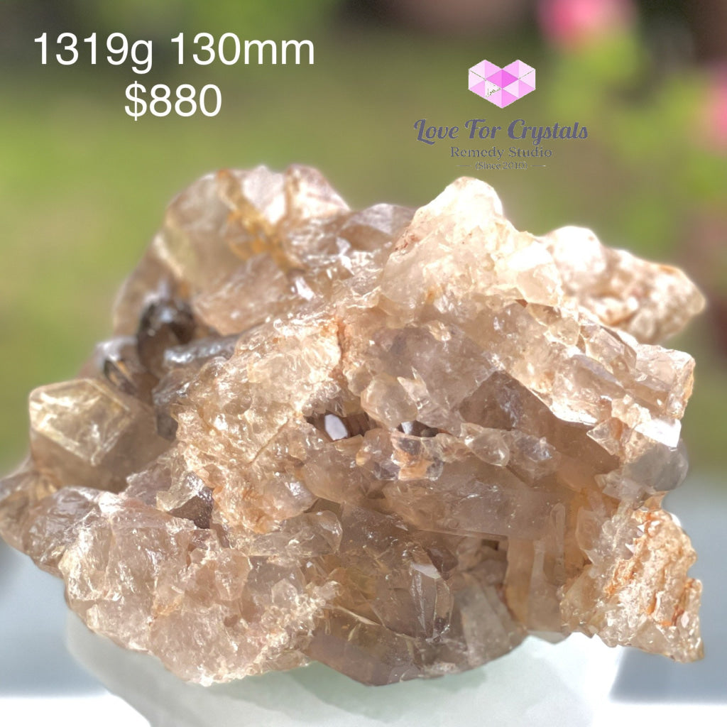 Natural Citrine Cluster (Brazil) All-Natural Not Heated (Aaa) Rare! Wealth Activator! Money Magnet!