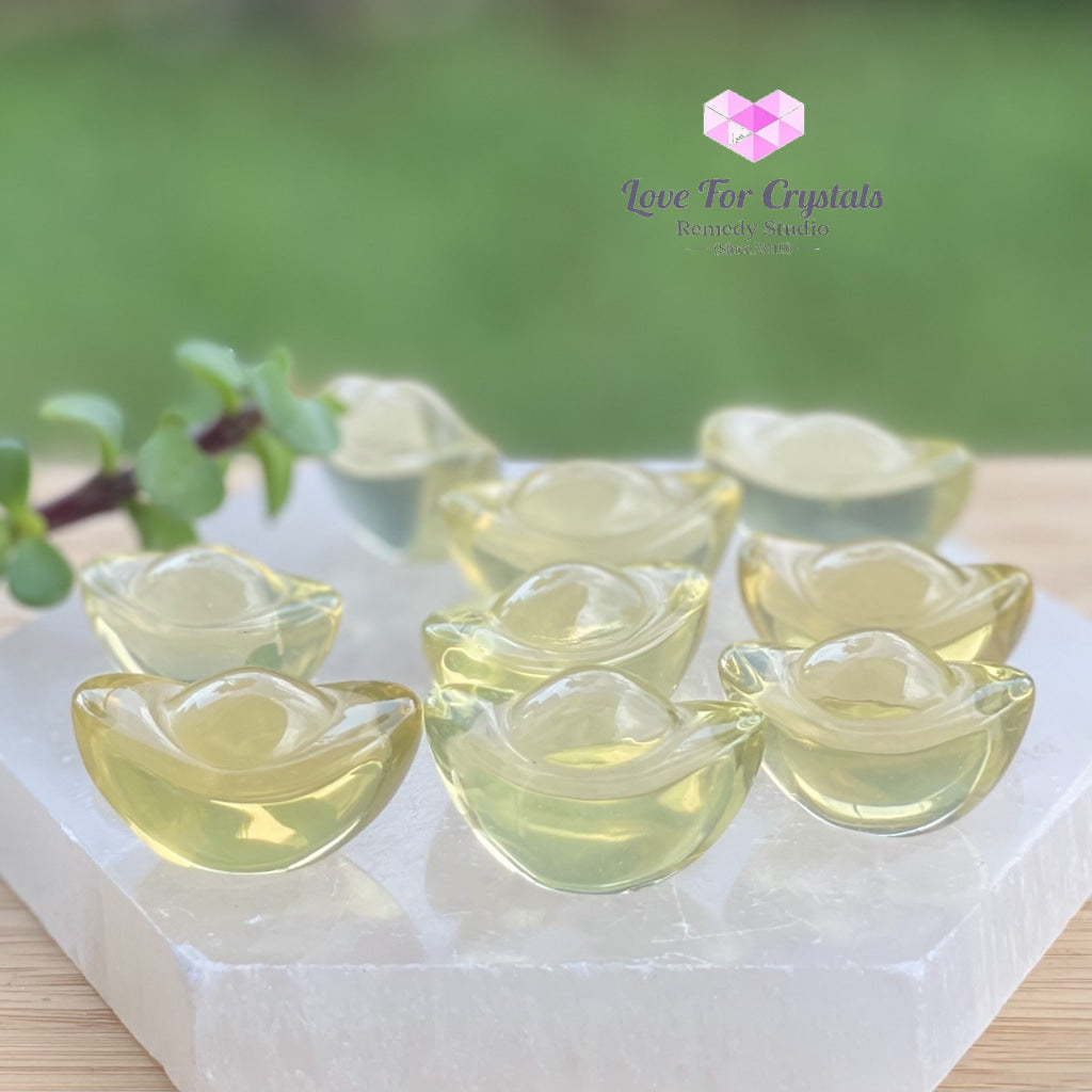 Natural Citrine Ingot (Feng Shui) Fortune And Money Feng Shui