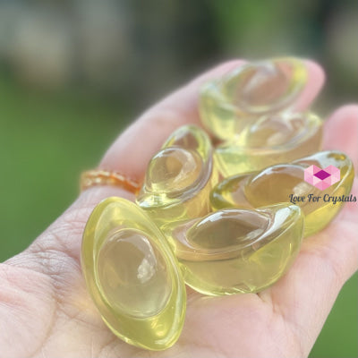 Natural Citrine Ingot (Feng Shui) Fortune And Money Feng Shui