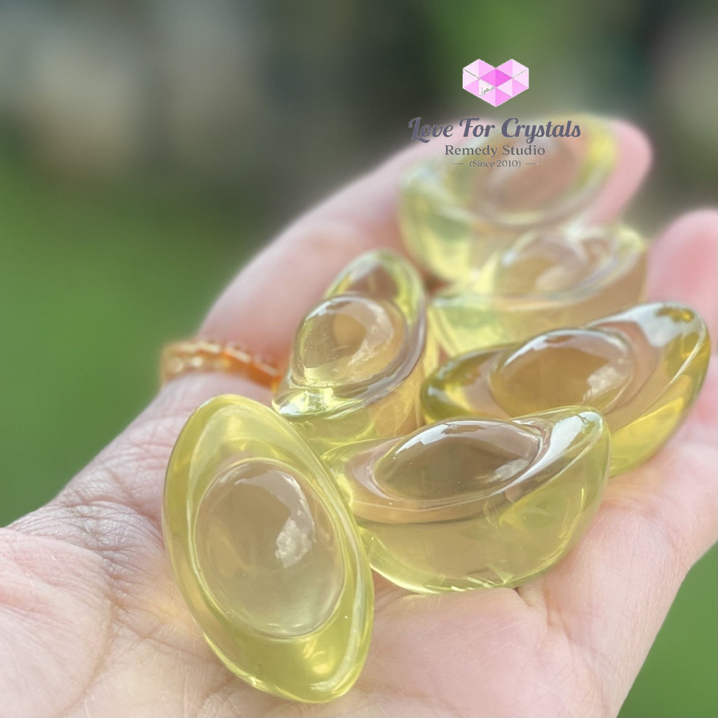 Natural Citrine Ingot (Feng Shui) Fortune And Money Feng Shui