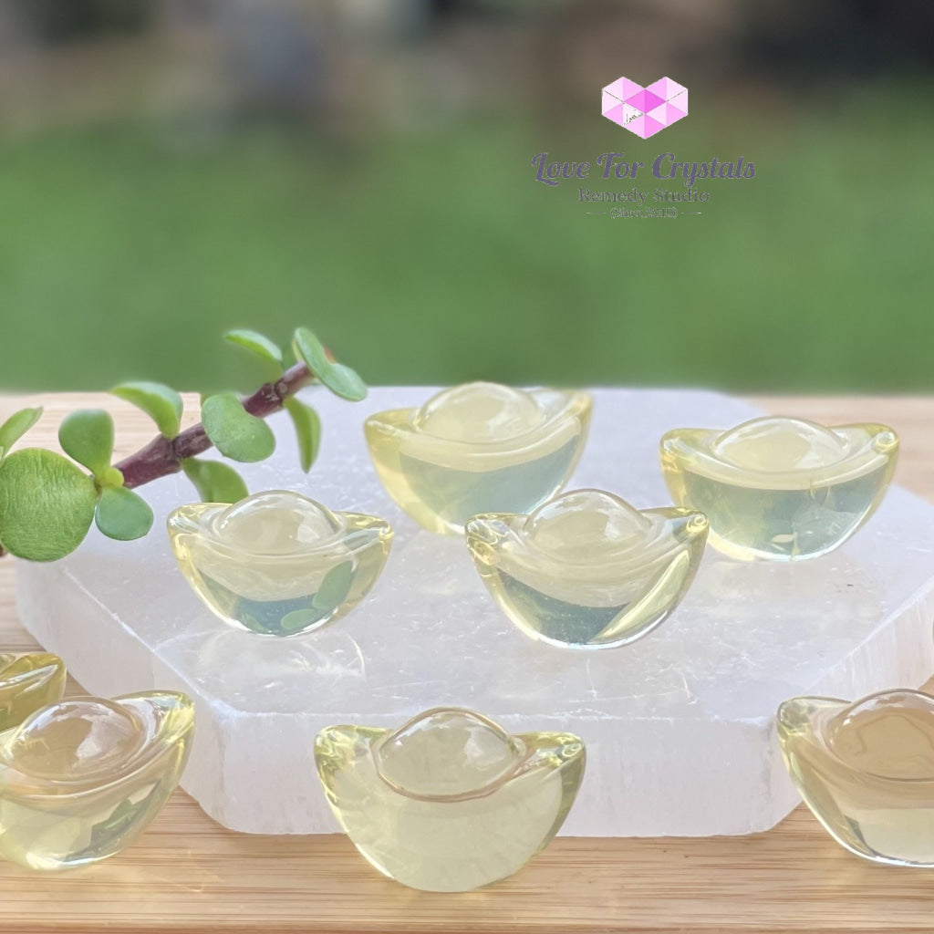 Natural Citrine Ingot (Feng Shui) Fortune And Money Feng Shui