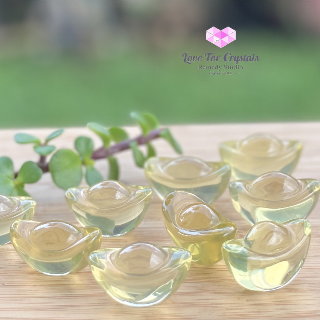 Natural Citrine Ingot (Feng Shui) Fortune And Money Feng Shui