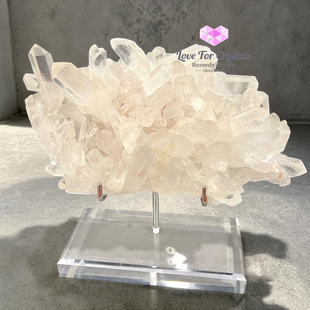 Natural Clear Quartz Cluster (Brazil) 2570g AAA grade - 2570g 280mm - Clear quartz