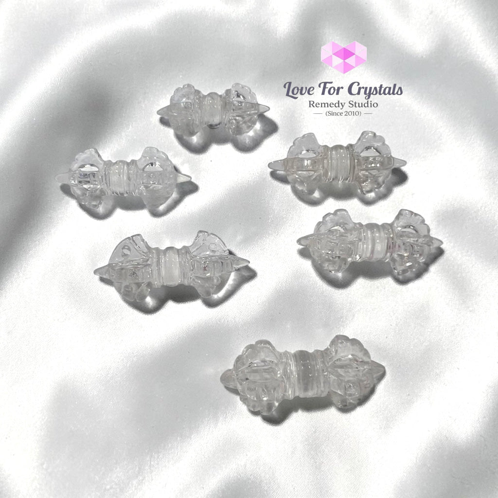 Clear quartz Dorje 45mm (Brazil) - Clear quartz