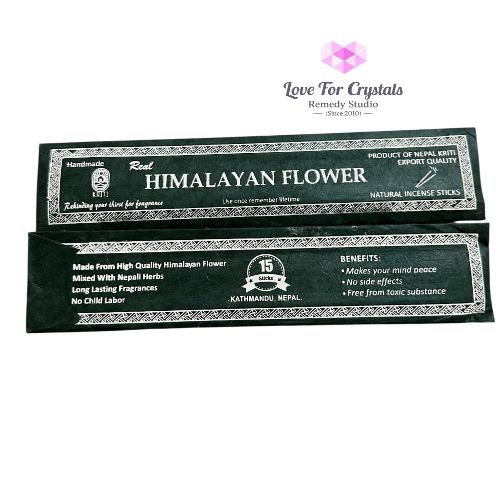 Nepal Handmade Incense Sticks (15 sticks per pack) Himalayan Flower Incense