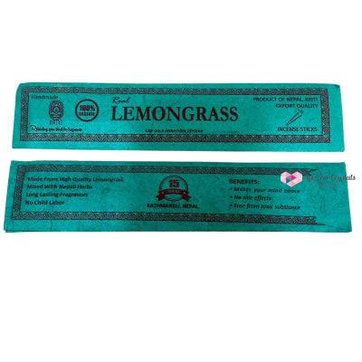 Nepal Handmade Incense Sticks (15 sticks per pack) Lemongrass Incense