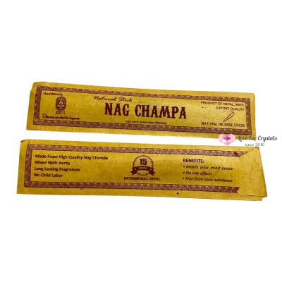 Nepal Handmade Incense Sticks (15 sticks per pack) Nag Champa Incense